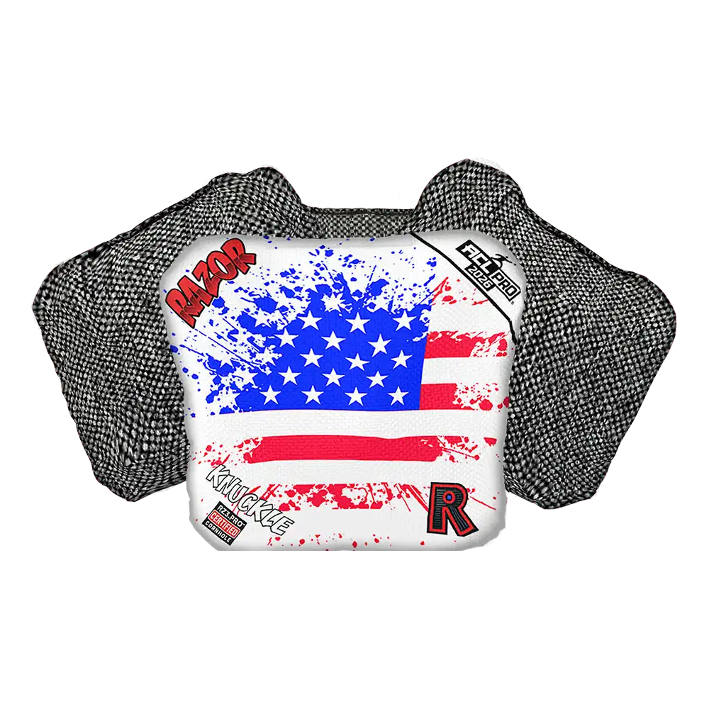 Knuckle | Merica Flag | ACL PRO Razor Cornhole Bags