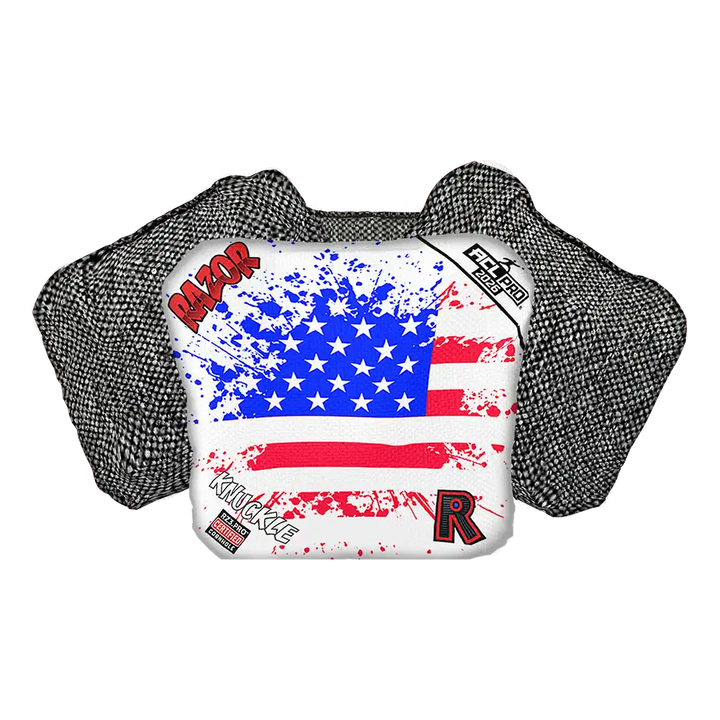Knuckle | Merica Flag | ACL PRO Razor Cornhole Bags