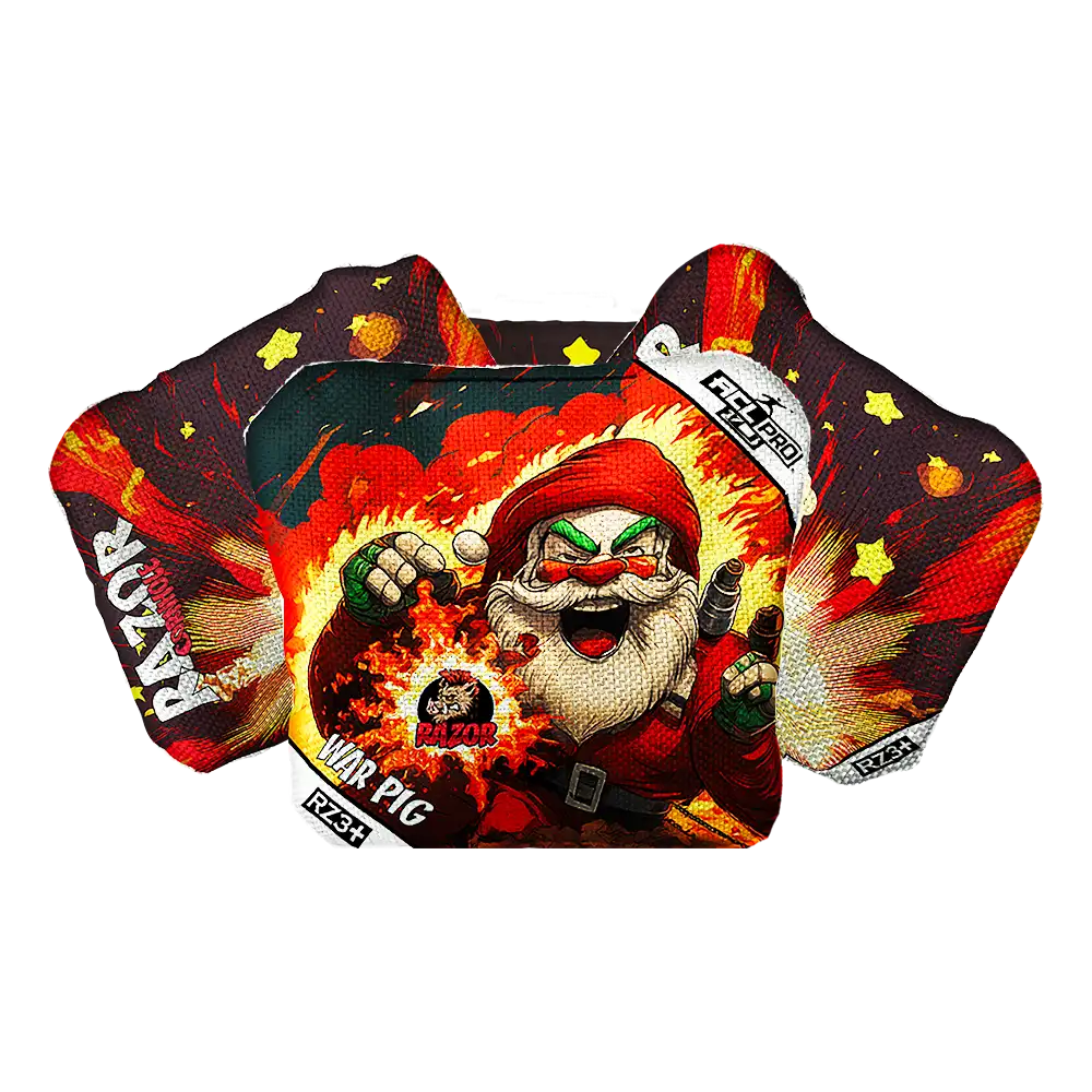 War Pig | Merry Nickmas | ACL PRO Razor Cornhole Bags
