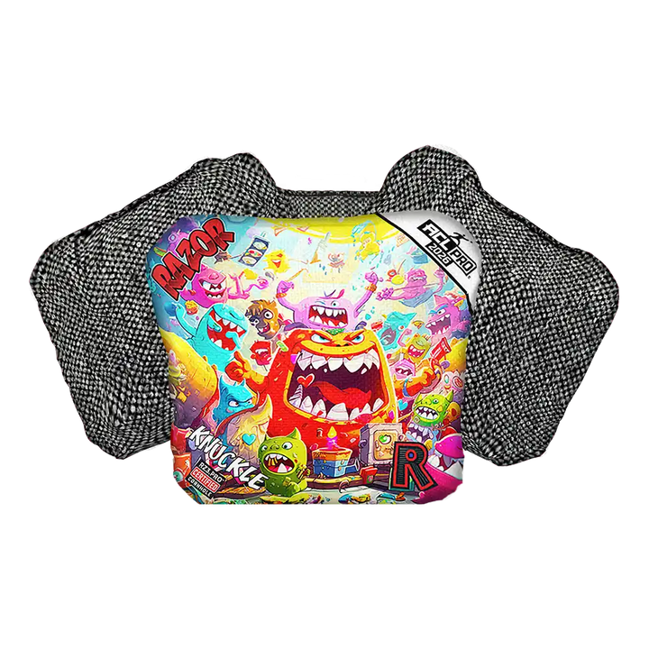 Knuckle | Monster Party | ACL PRO Razor Cornhole Bags