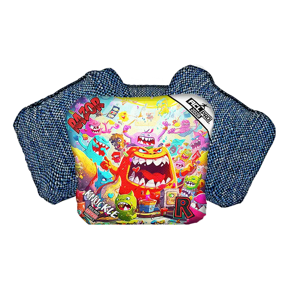 Knuckle | Monster Party | ACL PRO Razor Cornhole Bags