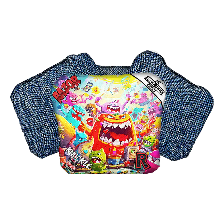 Knuckle | Monster Party | ACL PRO Razor Cornhole Bags