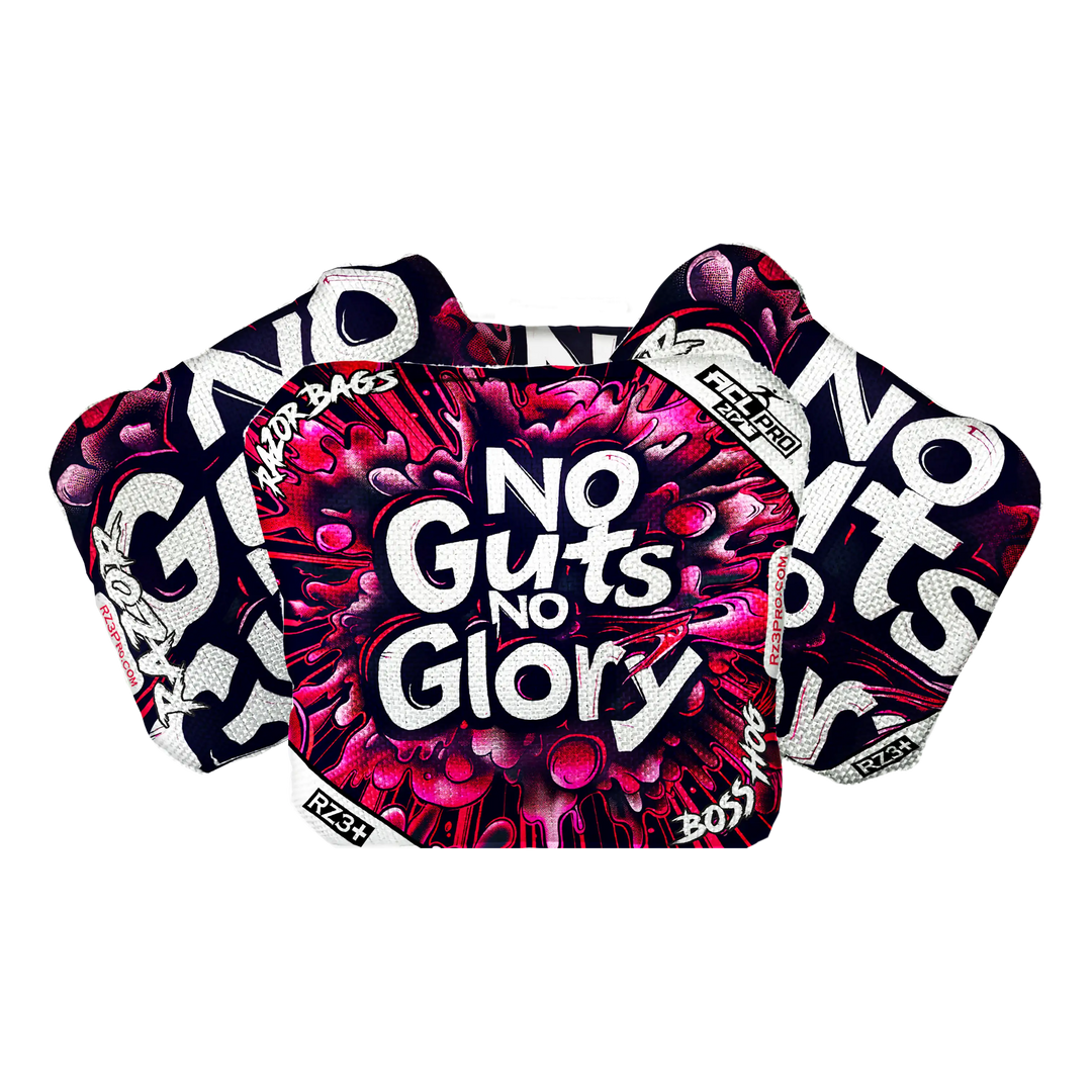 Boss Hog | No Guts No Glory | ACL PRO Razor Cornhole Bags
