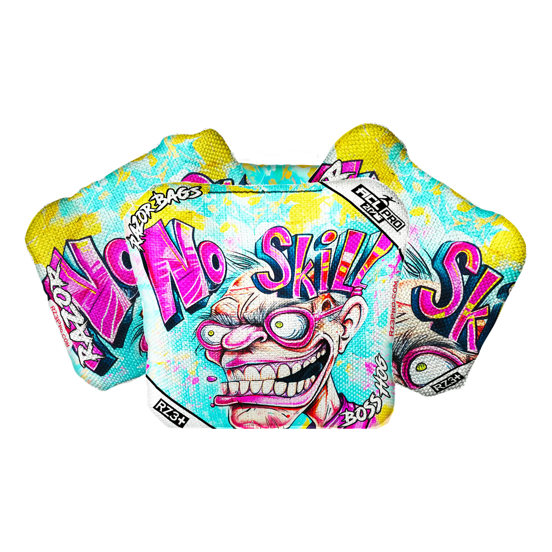 Boss Hog | No Skill | ACL PRO Razor Cornhole Bags