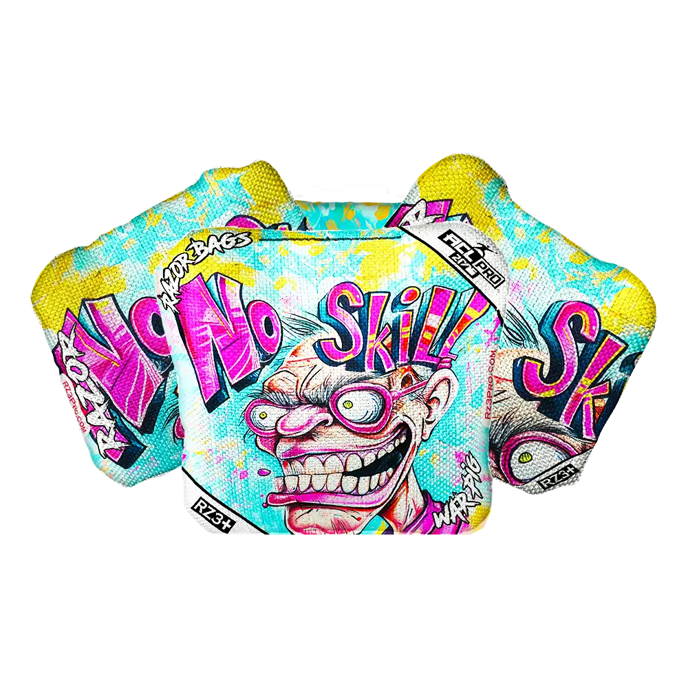 War Pig | No Skill | ACL PRO Razor Cornhole Bags