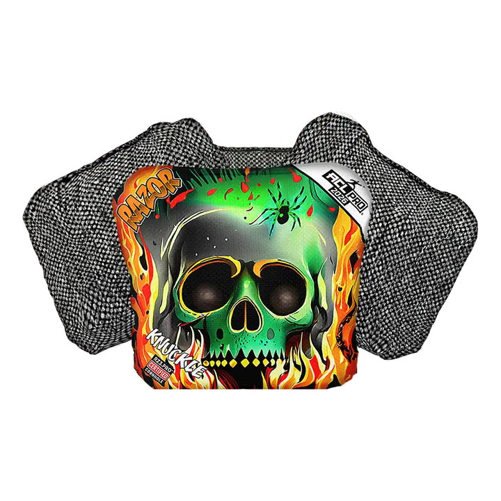 Knuckle | Nuclear Skull | ACL PRO Razor Cornhole Bags