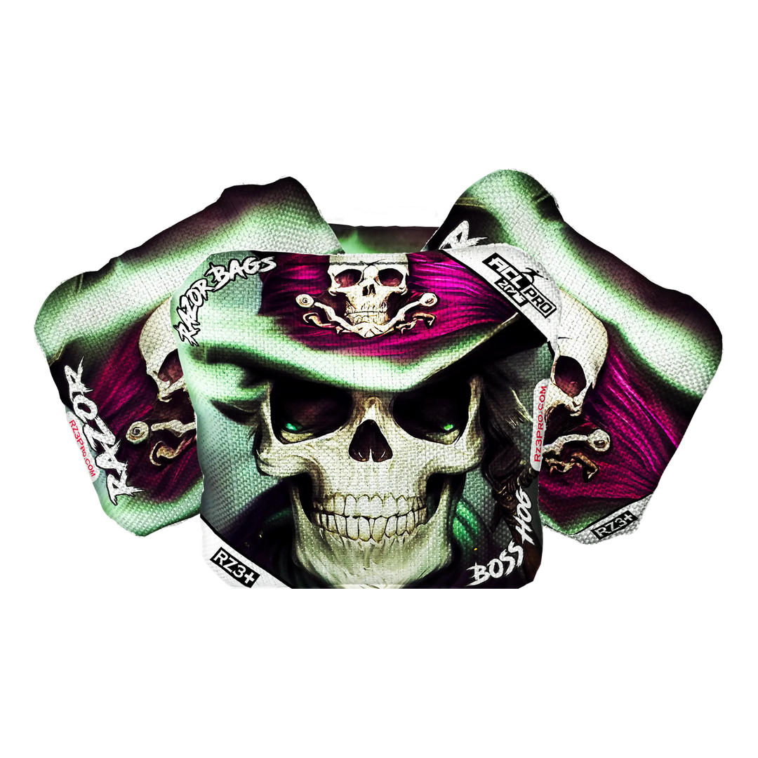 Boss Hog | Pirate | ACL PRO Razor Cornhole Bags