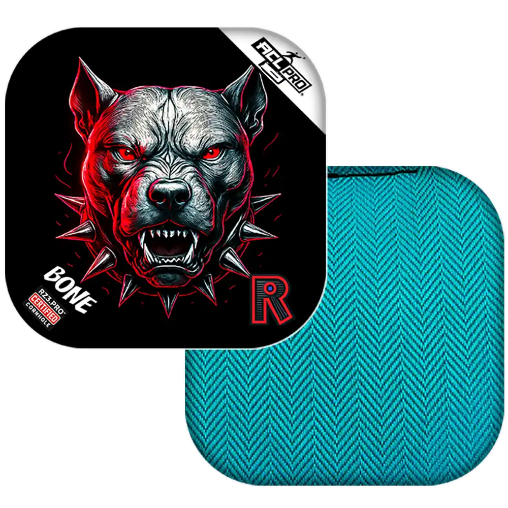Bone | Pitbull Black Series | ACL PRO Razor Cornhole Bags