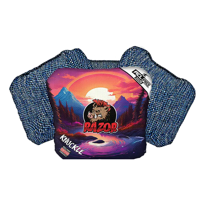 Knuckle | Sunset | ACL PRO Razor Cornhole Bags