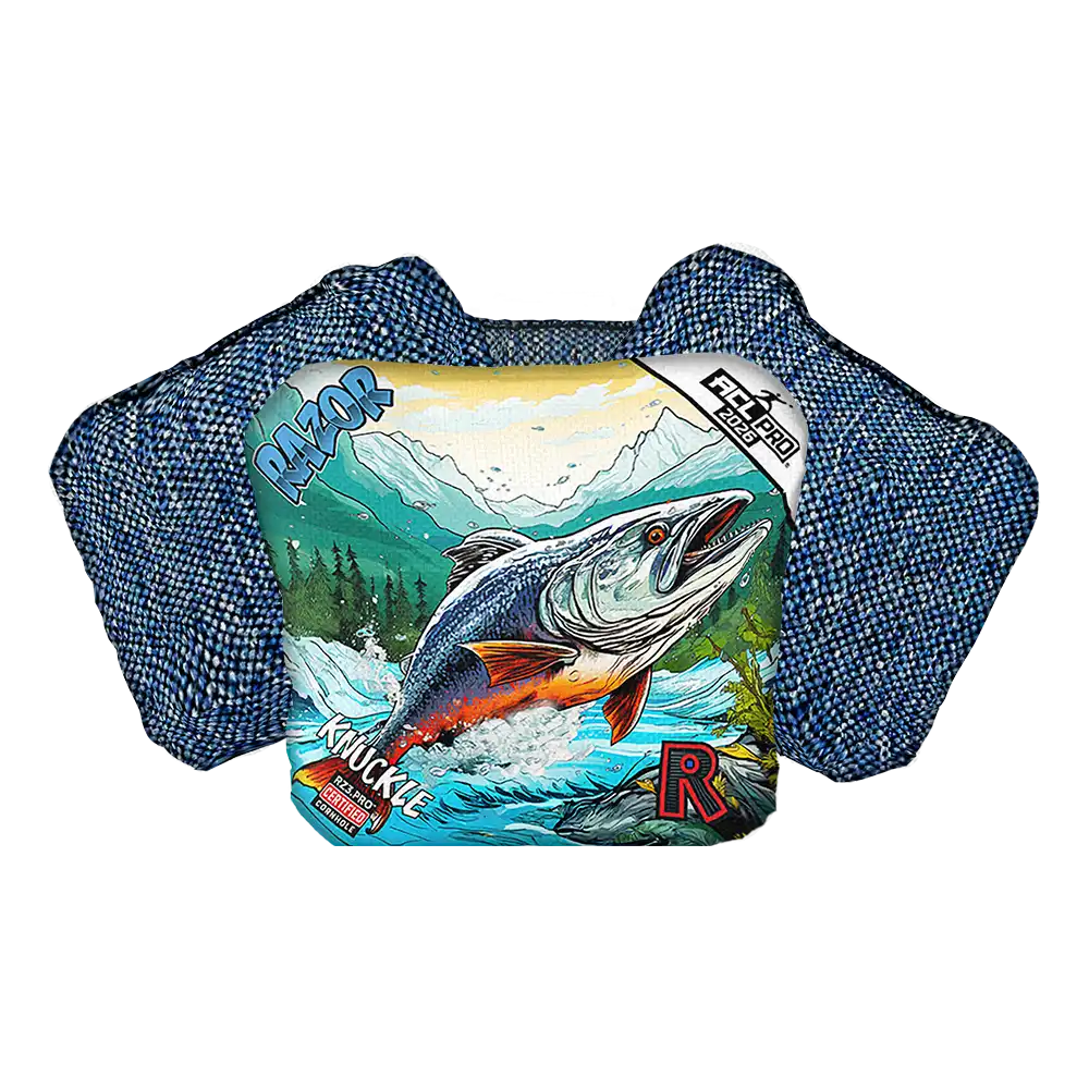 Knuckle | Alaskan Salmon | ACL PRO Razor Cornhole Bags