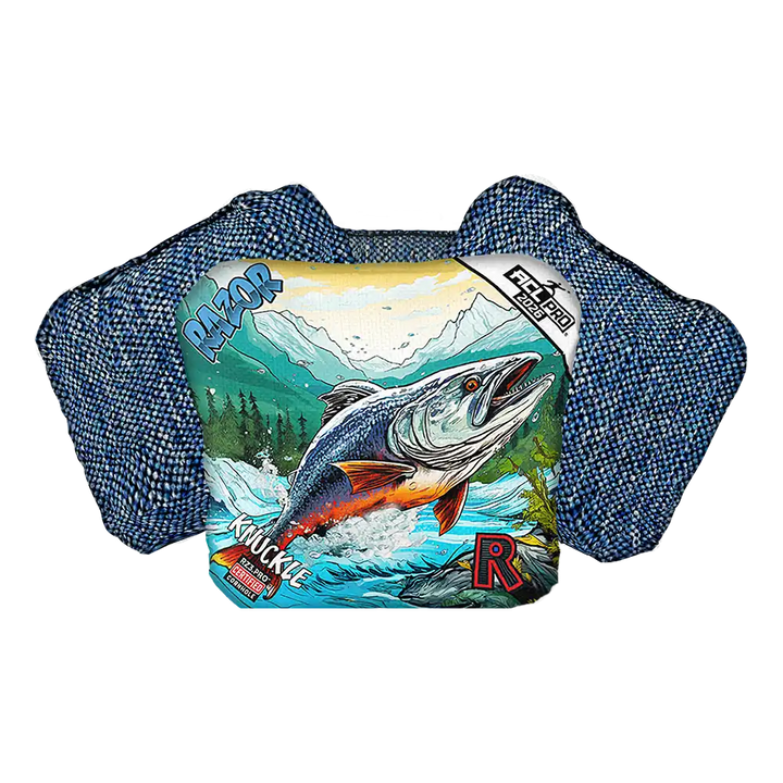 Knuckle | Alaskan Salmon | ACL PRO Razor Cornhole Bags