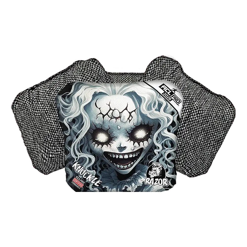 Knuckle | Scary Girl | ACL PRO Razor Cornhole Bags