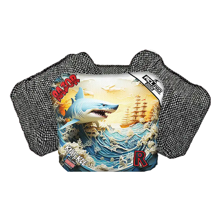Knuckle | Shark 3D | ACL PRO Razor Cornhole Bags