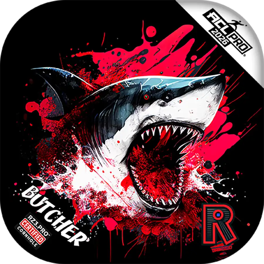 Butcher | Shark Black Series | ACL PRO Razor Cornhole Bags