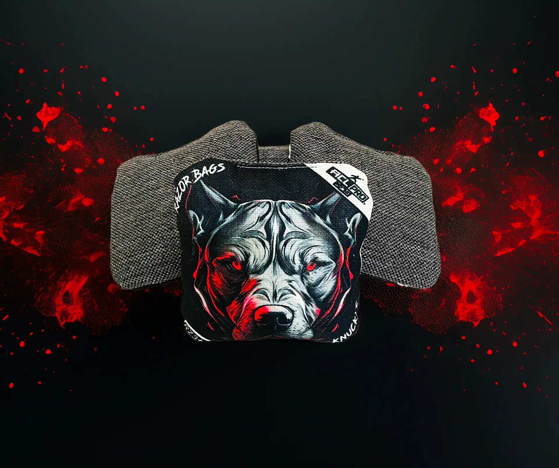 Razor Pitbull Knuckle Corn hole Bags ACL