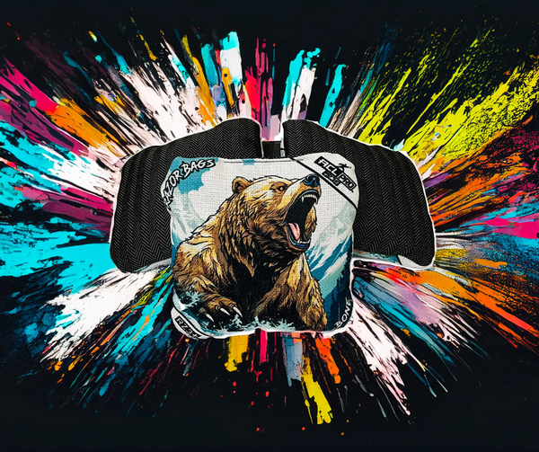 Razor Alaskan Grizzly Bone Corn hole Bags ACL