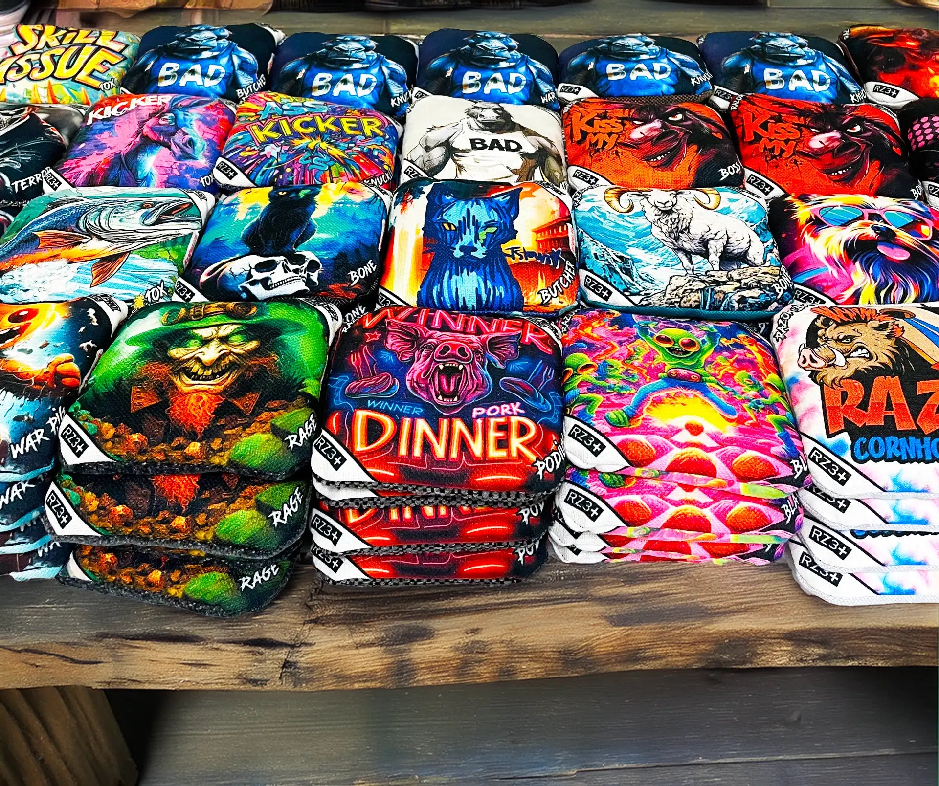 Cornhole Bags Ready to Ship by Razor