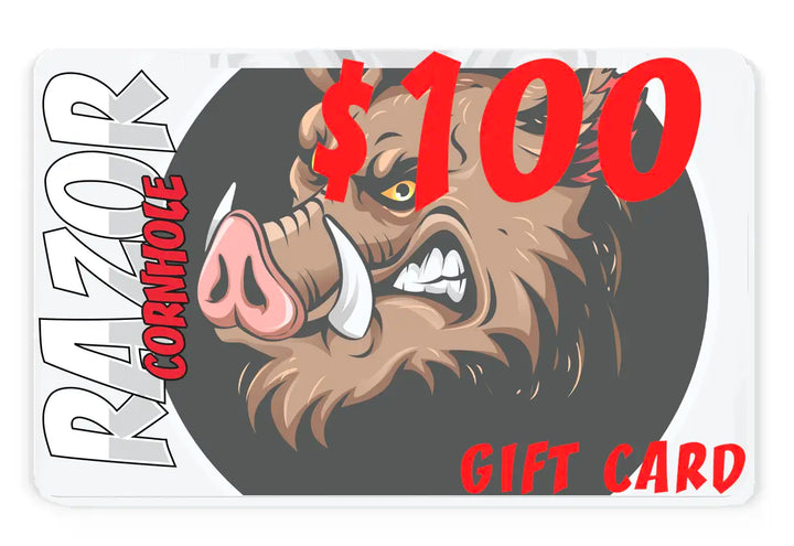 Razor Cornhole Gift Cards | The Perfect Cornhole Gift