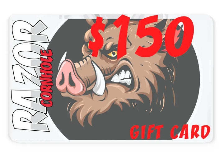 Razor Cornhole Gift Cards | The Perfect Cornhole Gift