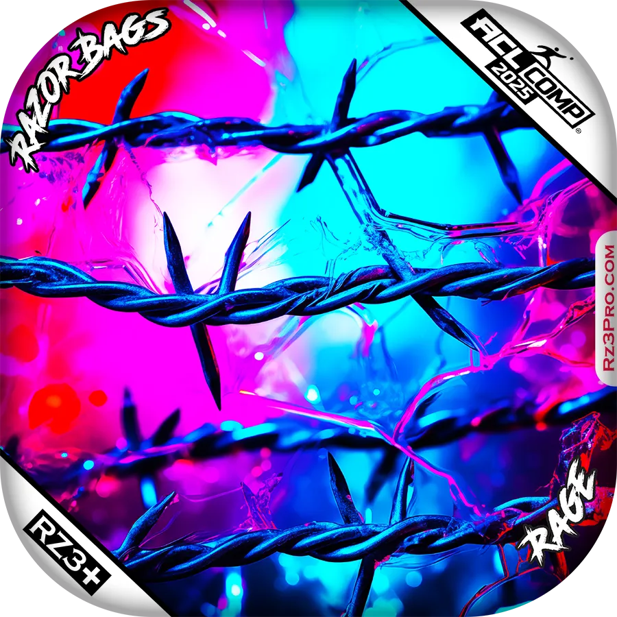 Rage | Barbed Wire | ACL COMP Razor Cornhole Bags