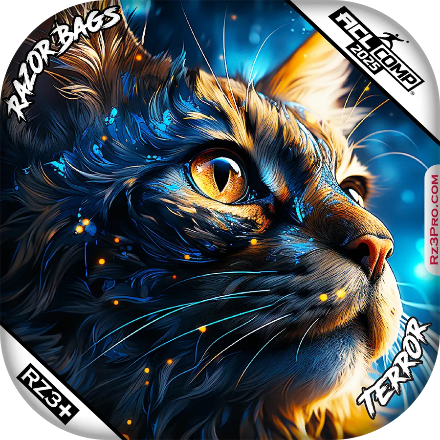 Terror | Cat Cosmos | ACL COMP Razor Cornhole Bags