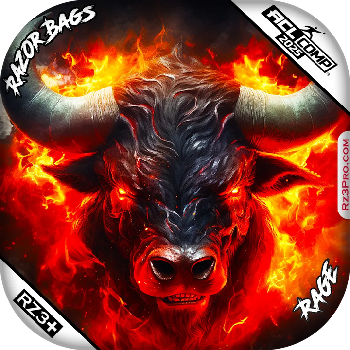 Rage | Fire Buffalo | ACL COMP Razor Cornhole Bags