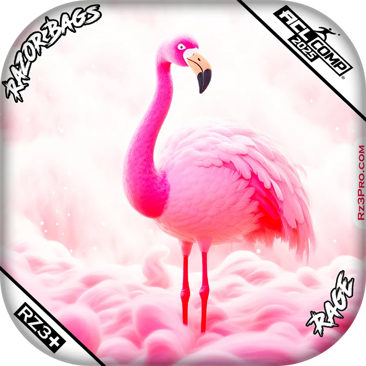 Rage | Flamingo | ACL COMP Razor Cornhole Bags