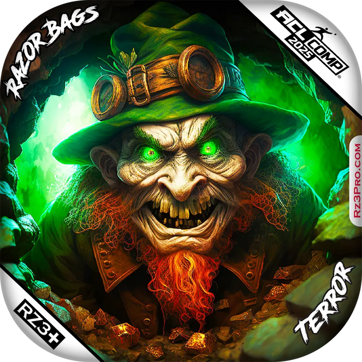 Terror | Leprechaun Cave | ACL COMP Razor Cornhole Bags