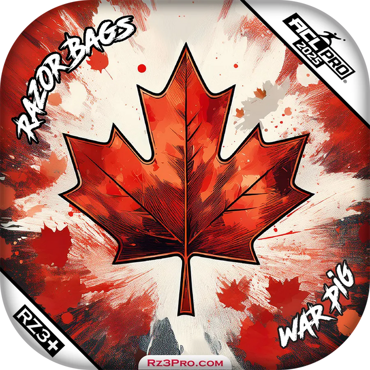 Mapple Leaf-acl-pro-war-pig-razor-corn hole-bags-ACL