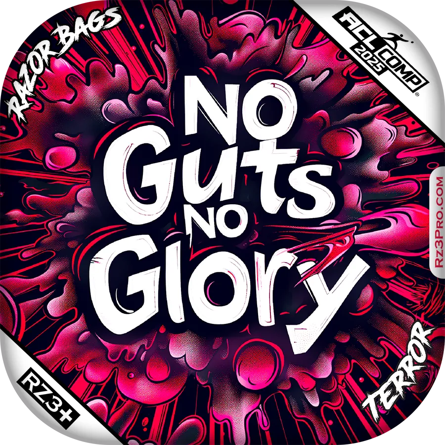 Terror | No Guts No Glory | ACL COMP Razor Cornhole Bags