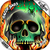 Nuclear Skull / Teal