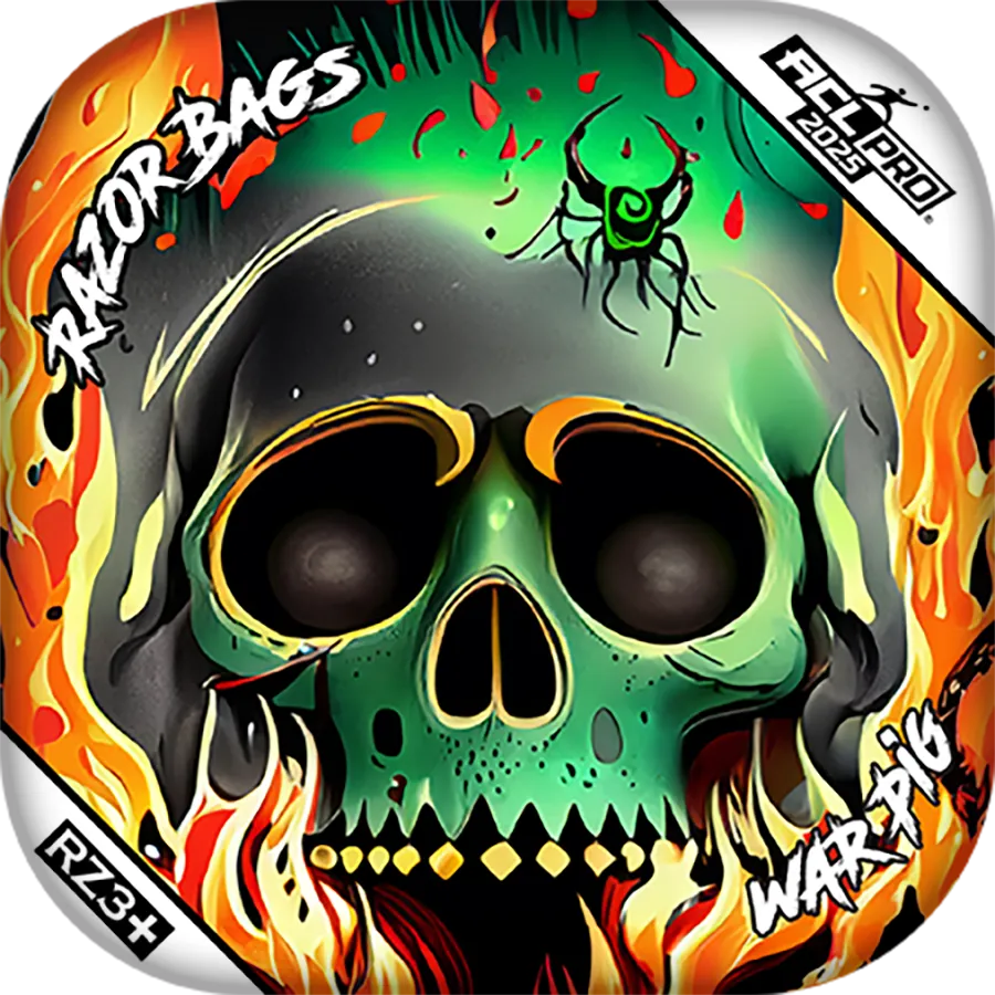 Nuclear Skull-acl-pro-war-pig-razor-corn hole-bags-ACL