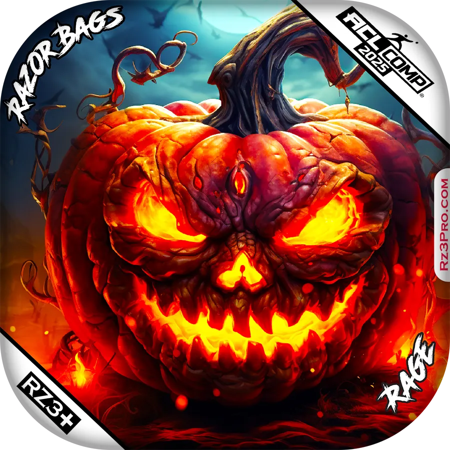 Rage | Pumpkin 2 | ACL COMP Razor Cornhole Bags