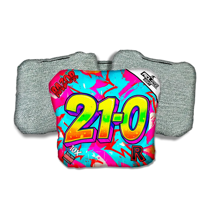 10 X PRO 21 0 Light Back Cornhole Bags