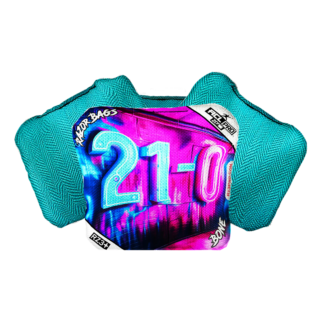 Bone | 21-0 | ACL PRO Razor Cornhole Bags