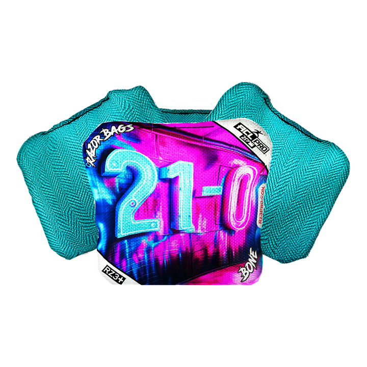 Bone | 21-0 | ACL PRO Razor Cornhole Bags
