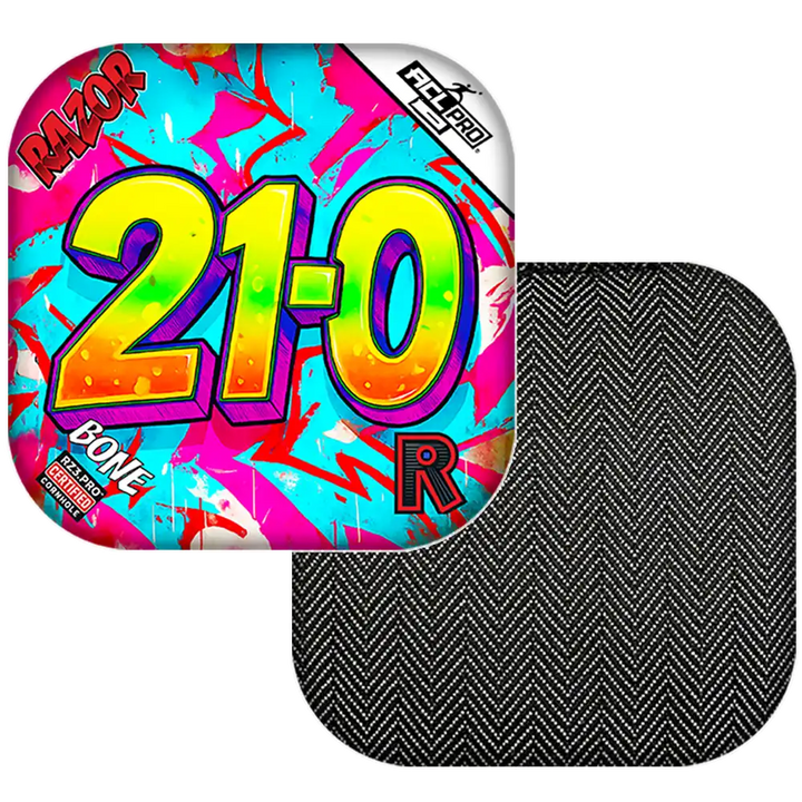 Bone | 21-0 | ACL PRO Razor Cornhole Bags