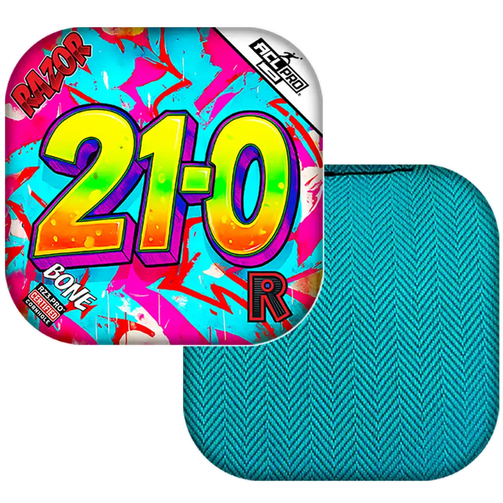 Bone | 21-0 | ACL PRO Razor Cornhole Bags