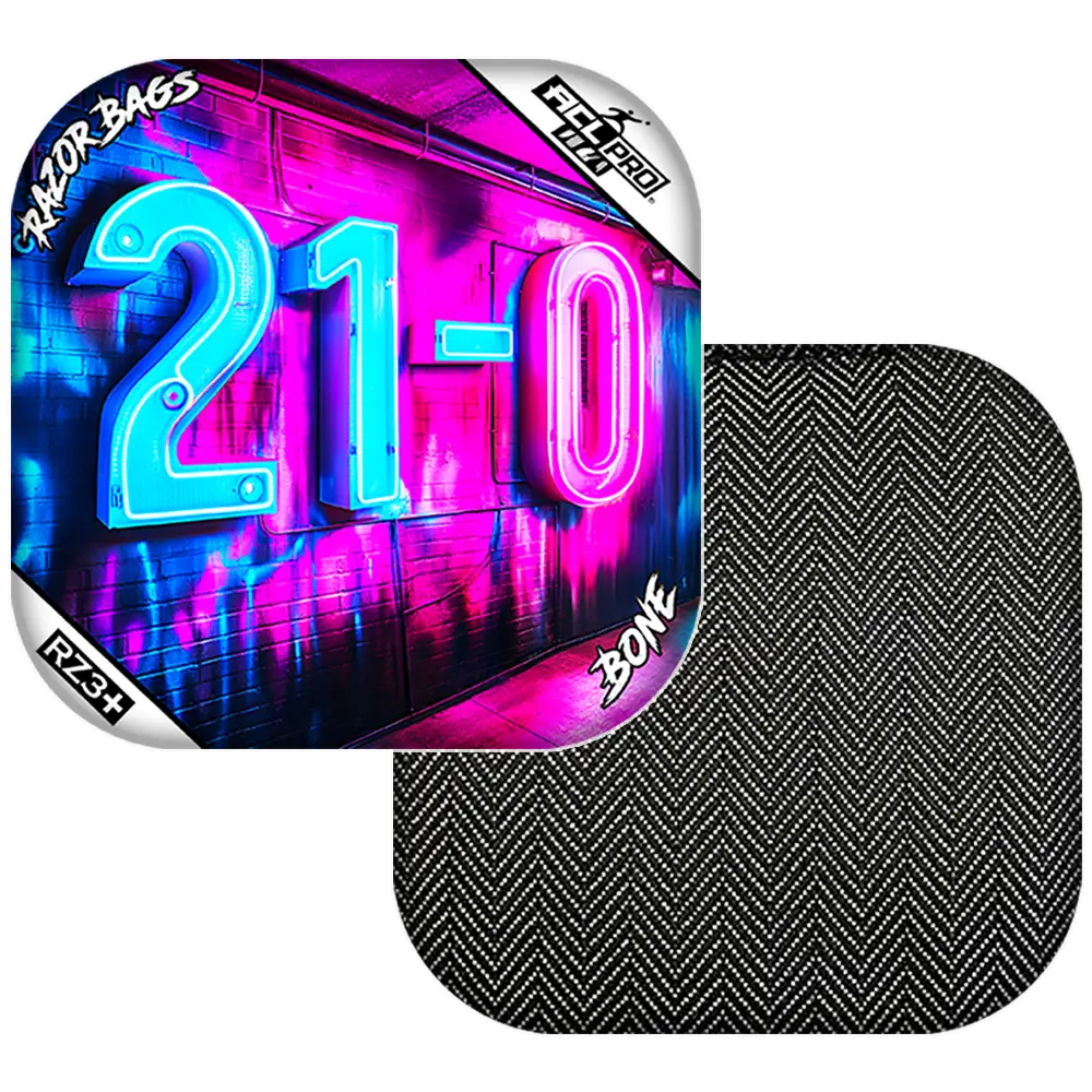 Bone | 21-0 | ACL PRO Razor Cornhole Bags