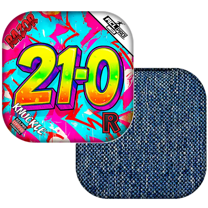 Knuckle | 21-0 | ACL PRO Razor Cornhole Bags