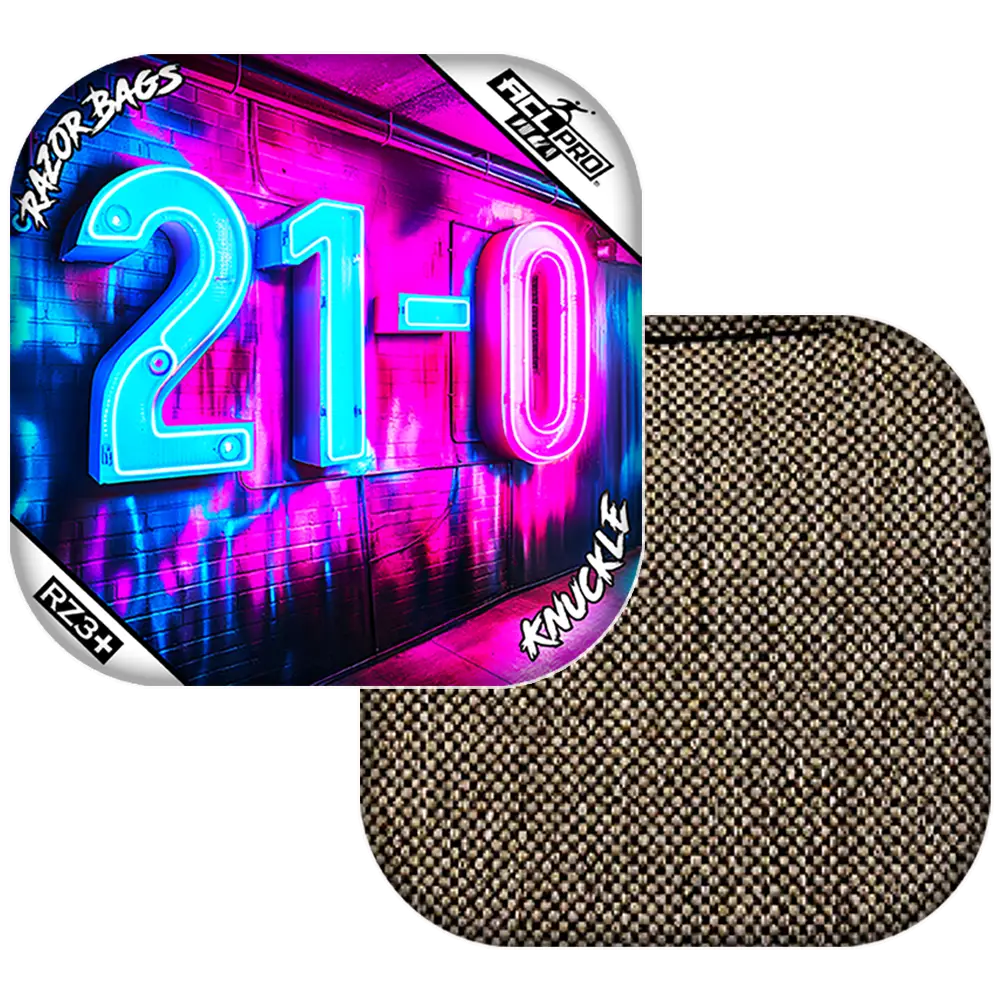 Knuckle | 21-0 | ACL PRO Razor Cornhole Bags