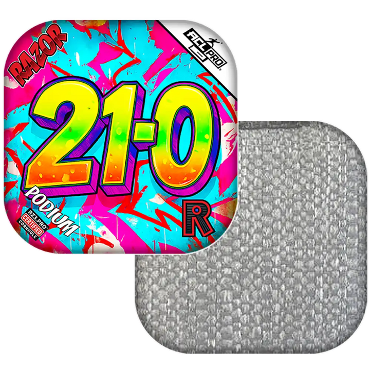 Podium | 21-0 | ACL PRO Razor Cornhole Bags