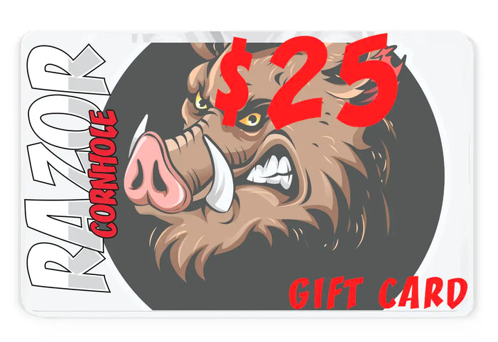 Razor Cornhole Gift Cards | The Perfect Cornhole Gift