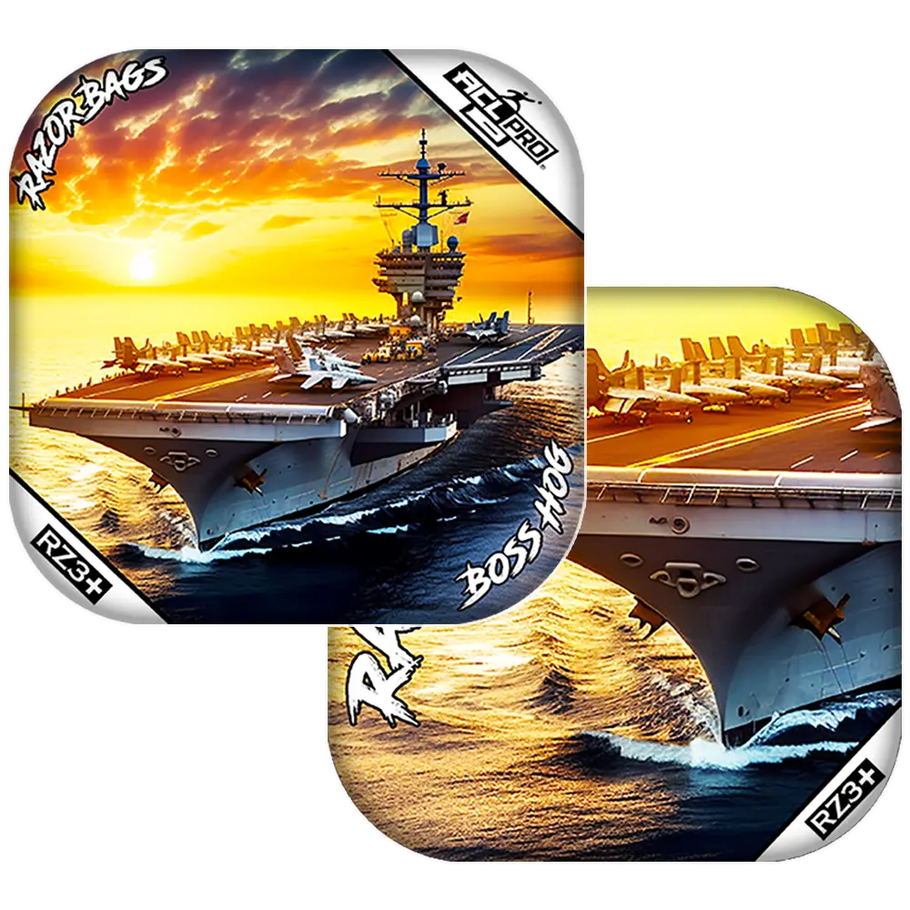 Boss Hog PRO | Hero Aircraft Carrier | Razor ACL Cornhole Bags