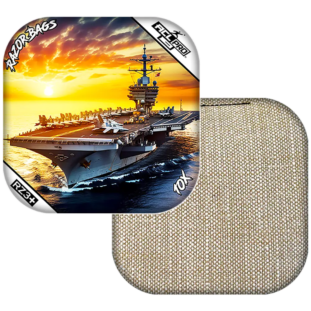 10X | Hero Aircraft Carrier | ACL PRO Razor Cornhole Bags