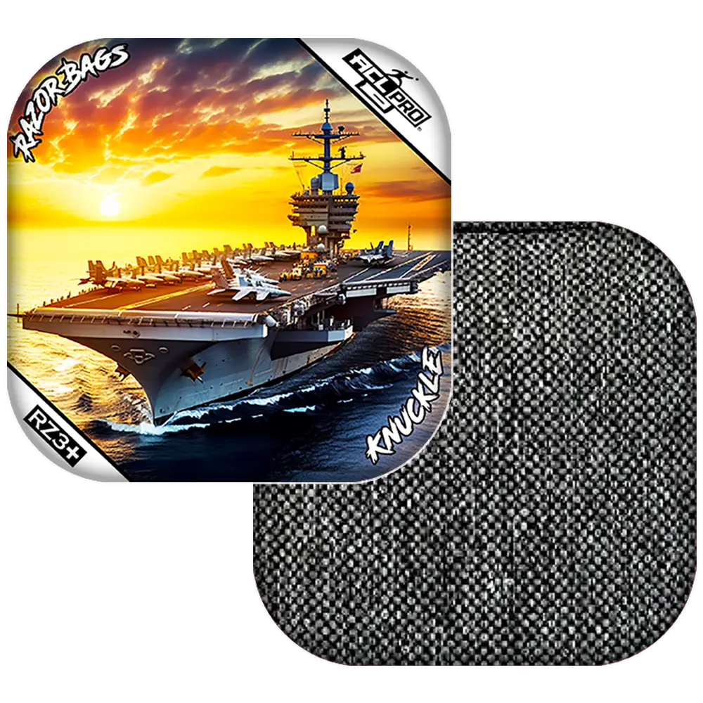 Knuckle | Hero Aircraft Carrier | ACL PRO Razor Cornhole Bags