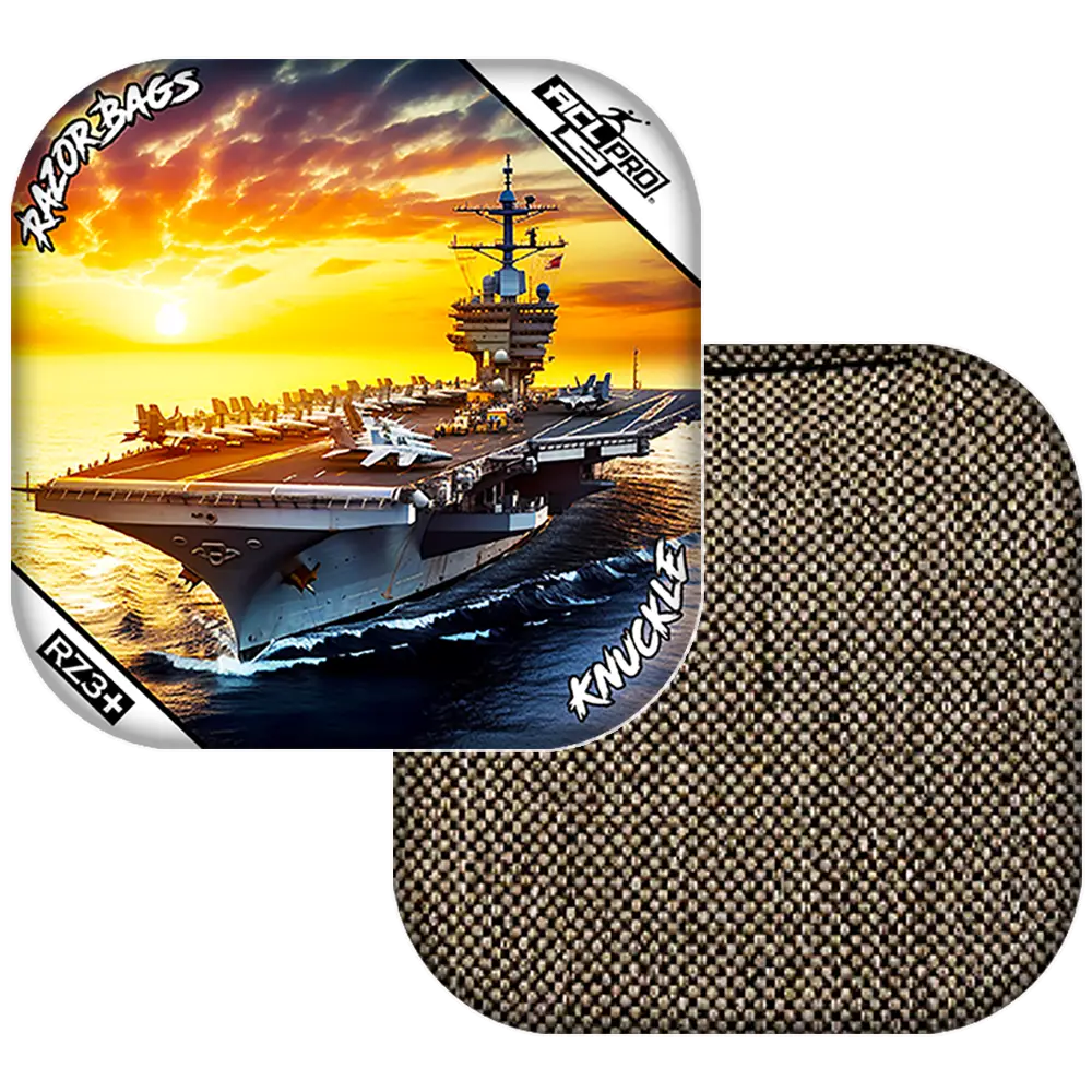 Knuckle | Hero Aircraft Carrier | ACL PRO Razor Cornhole Bags