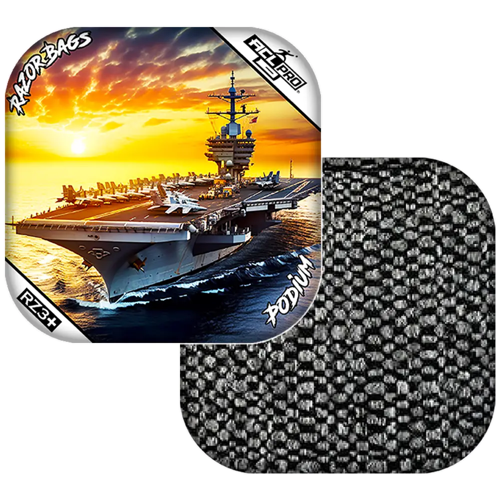 Podium | Hero Aircraft Carrier | ACL PRO Razor Cornhole Bags