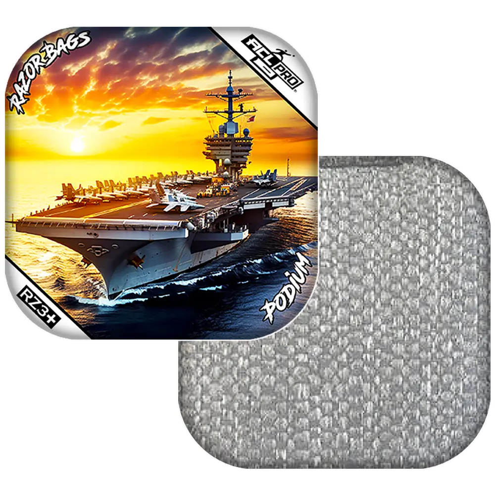 Podium | Hero Aircraft Carrier | ACL PRO Razor Cornhole Bags