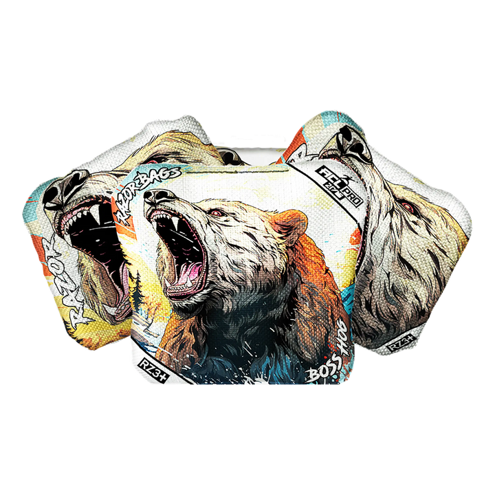 Boss Hog | Alaskan Grizzly 2 | ACL PRO Razor Cornhole Bags
